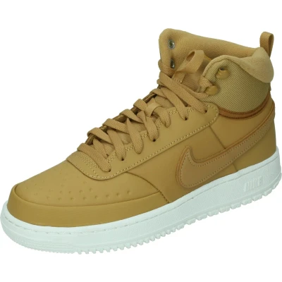 Afbeelding van Nike SB Court Vision MID Winter Sneakers hoog elemental gold goldsail, Maat: 41, sail Kunststof