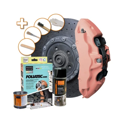 Afbeelding van FOLIATEC 2222 Remklauwlak spuitbus 400, 125, 50 Rose