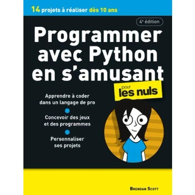 Image de Programmer avec Python en s&#039;amusant Pour les Nuls 4e édition
