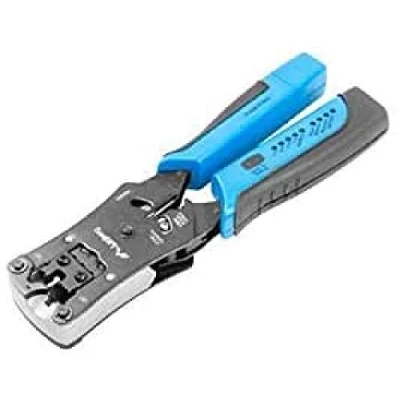 Afbeelding van Lanberg NT 0203 kabelkrimptang Krimptang Zwart, Blauw