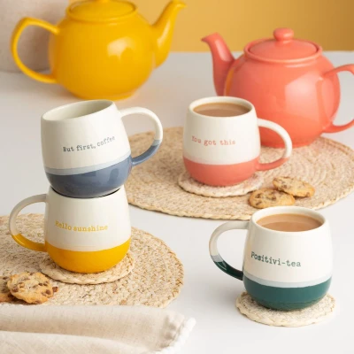 Afbeelding van Price &amp; Kensington mok uit aardewerk, Positivi Tea