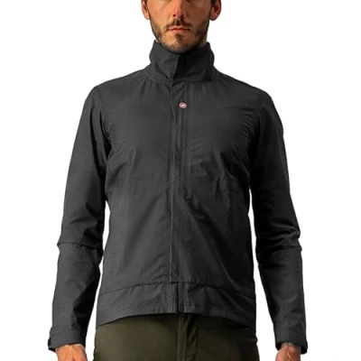 Afbeelding van Castelli Casual regenjack Heren Zwart COMMUTER REFLEX JACKET LIGHT BLACK XL