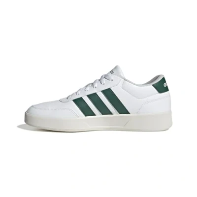 Afbeelding van adidas BREAKNET 3.0 SHOES Herenschoenen, Ftwr Wit/Collegiate Groen/Core Wit, 42 2/3 EU