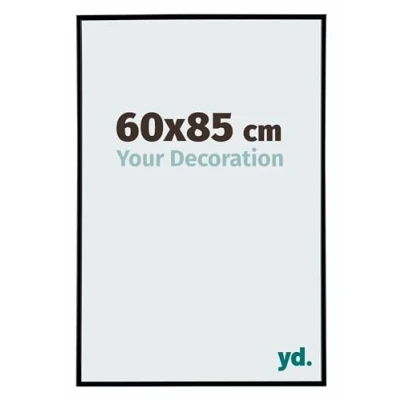 Afbeelding van Fotolijst 60x85 cm Kunststof Zwart Mat Evry