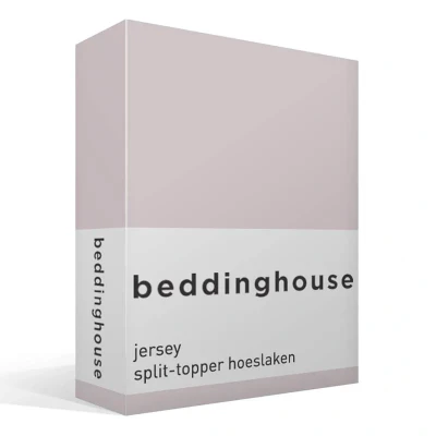 Afbeelding van Beddinghouse Splittopper Hoeslaken Jersey Pink 160 x 210