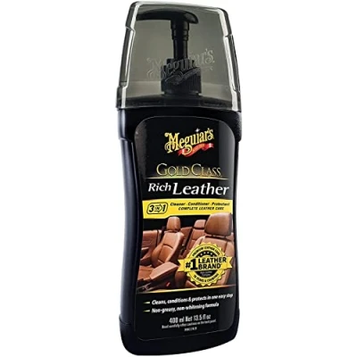 Afbeelding van Meguiars Gold Class Rich Leather Cleaner/Conditioner 400ml
