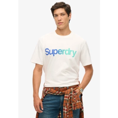 Afbeelding van Superdry Core Logo Loose T shirt Met Korte Mouwen Wit 2XL Man
