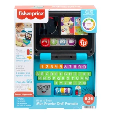 Image de Jeu d&#039;éveil Fisher Price Mon Premier Ordi&#039; Portable