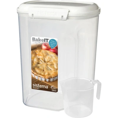 Afbeelding van Sistema Bake It Voorraaddoos Met Maatbeker 3.25l