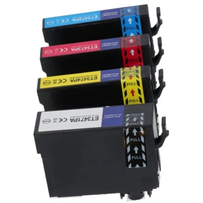Afbeelding van Huismerk Epson 34XL (C13T34764010) Inktcartridge 4 kleuren Voordeelbundel Hoge capaciteit