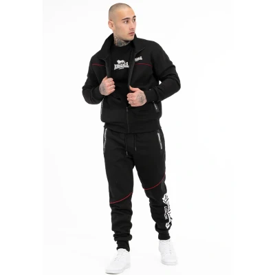 Afbeelding van Lonsdale Geddington SET Trainingspak, Heren, Maat: Small, Black