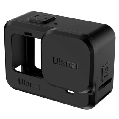 Afbeelding van Ulanzi G9 1 Beschermhoes met Lensdop voor GoPro 9 / 10 11 12 Stevig Zwart