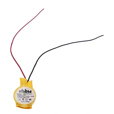 Afbeelding van vhbw Batterij compatibel met Bose SoundSport Pulse, draadloze audiohoofdtelefoon, hoofdtelefoon (120 mAh, 3,7 V, Li Ion)