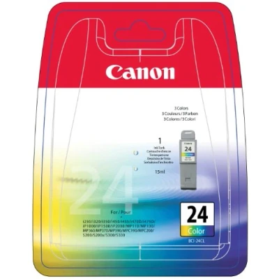 Afbeelding van Canon BCI 24 Inktcartridge / Cyaan Magenta Geel
