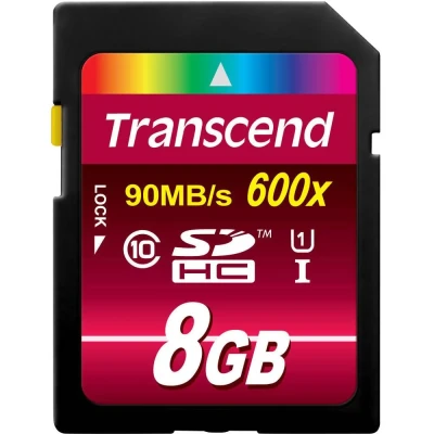 Afbeelding van Transcend Ultimate SDHC kaart Industrial 8 GB Class 10, UHS I