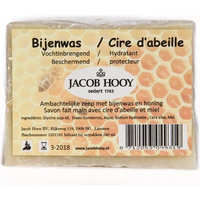Afbeelding van Jacob Hooy Bijenwas Zeep 240ml
