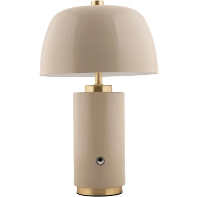 Afbeelding van Leitmotiv Tafellamp Freya LED Warmgrijs
