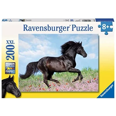 Image de Puzzle 200 pièces XXL Ravensburger Etalon Noir