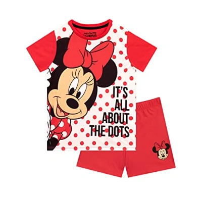 Afbeelding van Disney Minnie Mouse pyjamaset voor meisjes, Rood