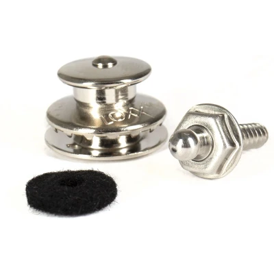 Afbeelding van Loxx strap lock Set Nickel