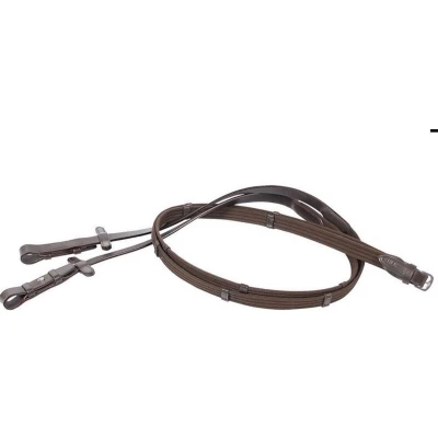 Afbeelding van Harry&#039;s Horse Teugels Webband Bruin Pony