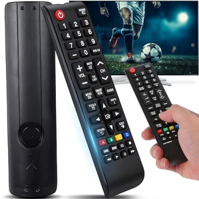 Afbeelding van Retoo Universele vervangende afstandsbediening voor Samsung Smart tv, LCD, UHD, 4K, compatibel met BN59 01199F, 01175N geen configuratie nodig