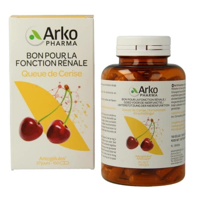 Afbeelding van Arkocaps Kersensteel Capsules 150CP