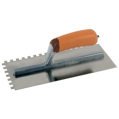 Afbeelding van Lijmspaan Super Prof 280x120 mm RVS. 12x12 met SUPERSOFT handgreep