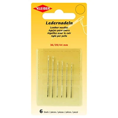 Afbeelding van 69910 Leernaalden (36, 39, 44 mm), 6 st.