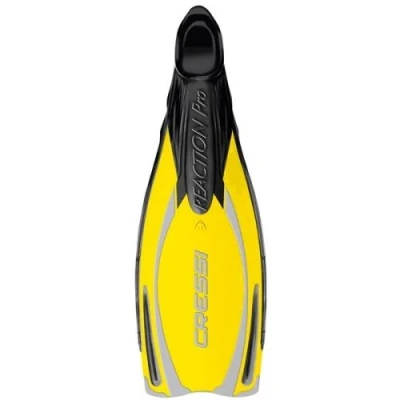Image de Palmes Reaction Pro Couleur Jaune/Gris, Pointure C 40/41