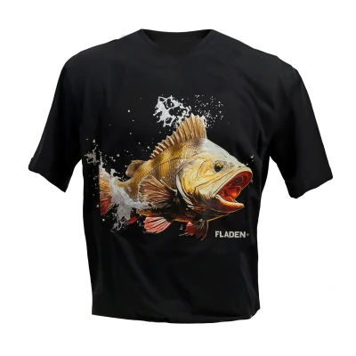 Afbeelding van Fladen T Shirt Perch Hunter XXL Viskleding