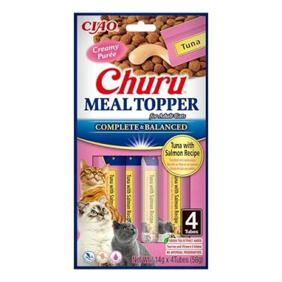 Afbeelding van Ciao Churu Meal Topper kat Tonijn met zalm
