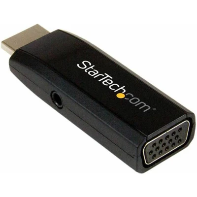 Afbeelding van DisplayPort to HDMI Adapter Startech HD2VGAMICRA Black