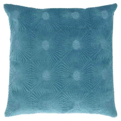 Afbeelding van Unique Living Sierkussen Nela Jeans Blue 45x45cm
