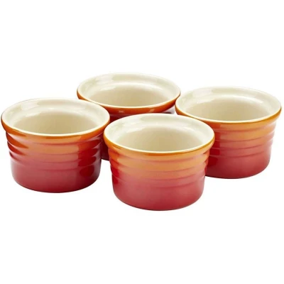 Afbeelding van Le Creuset Mini Ramekins Oranje 4 stuks