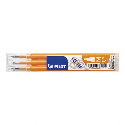 Image de Lot de 3 recharges Pilot Pen Frixion 07 Orange