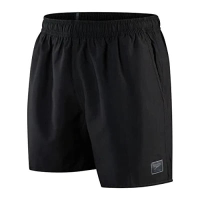 Afbeelding van Prime Leisure 16 Inch Zwembroek Heren Black 990 L Zwart