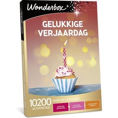 Afbeelding van Wonderbox Cadeaubon Gelukkige verjaardag