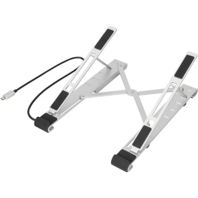Afbeelding van Digitus DA 90424 (USB C, USB A, 5 Havens), Docking station + hub, Zilver