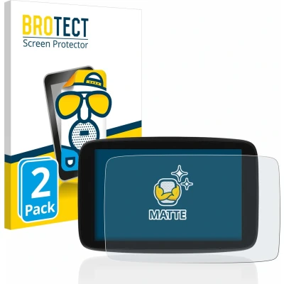 Afbeelding van BROTECT Screenprotector voor TomTom Go Expert 7&quot; Folie Beschermfolie matte (2 Stuks)