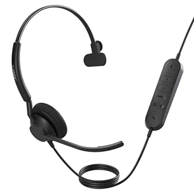 Image de Jabra Engage 40 Mono Micro casque sur oreille filaire USB A isolation acoustique Optimisé pour la CU