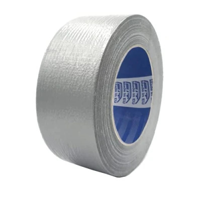 Afbeelding van Amerikaans geweven tape, grijs, zilverkleurig, 50 mm x 25 m, waterdicht, reparaties en knutselen, isolatie, ook voor zwembaden muggennetten, rubberen kunststof buizen
