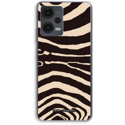 Afbeelding van Case Company® hoesje geschikt voor Xiaomi Redmi Note 12 Arizona Zebra Soft Cover Telefoonhoesje Bescherming aan alle Kanten en Schermrand