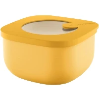 Afbeelding van Guzzini Eco Store&amp;more&#039; Opbergdoos (ondiep) 450ml Mango Yellow