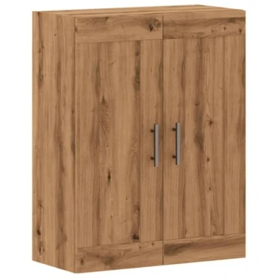 Afbeelding van vidaXL Wandkast 69,5x34x90 cm bewerkt hout artisanaal eikenkleur