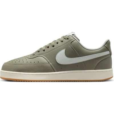 Image de NIKE Court Vision Low, Baskets Homme 46 EU, Light Army Silver Sail, EU