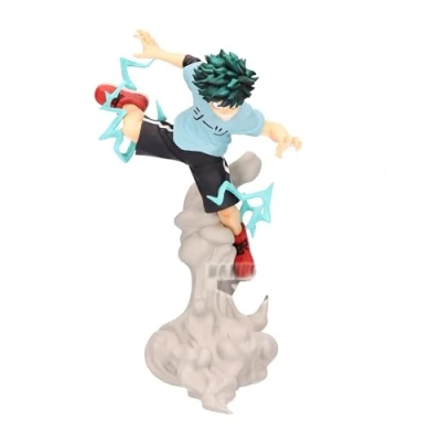 Image de Banpresto Figurine d&#039;action Izuku Midoriya My Hero Academia Combinaisons Battle 11 cm, multicolore, BP89290P