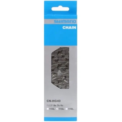 Afbeelding van Shimano CN HG40 MTB ketting 6/7/8 versnellingen 116 schakels