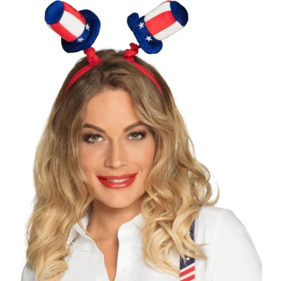Afbeelding van Boland Diadeem American swing Één maat Volwassenen Unisex Amerika