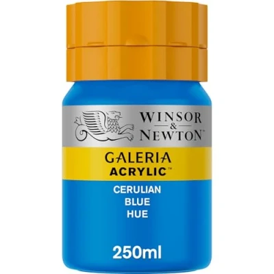 Afbeelding van Winsor &amp; Newton Galeria Acrylverf 250ml Cerulean Blue Hue